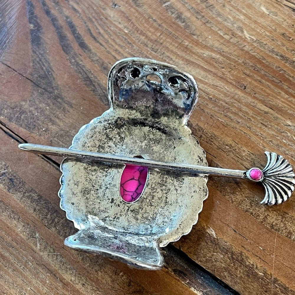 Aztec Boutique Bohemian Concho Hair Barrette - Picture 2 of 5